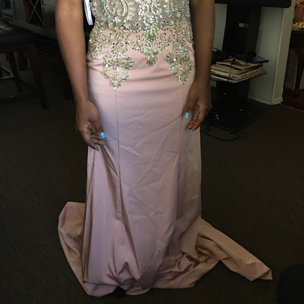 Mauve Homecoming/Prom Dress